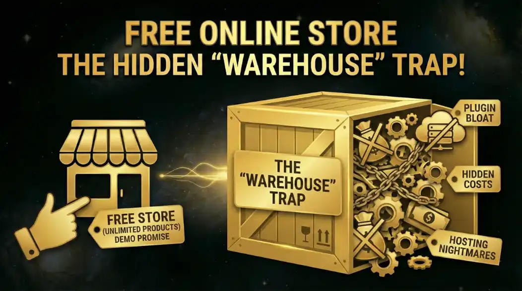 Thumbnail for Free Free Online Store: The Hidden "Warehouse" Trap