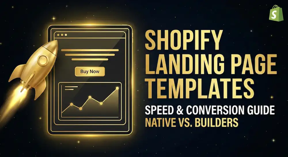 Landing Page Templates for Shopify: How to Choose the Best Without Sacrificing Performance