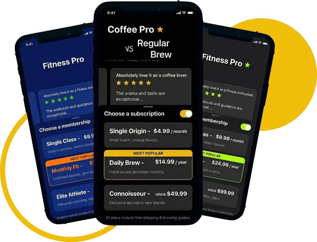subscriptions examples